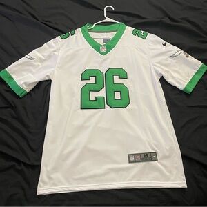 NFL Philadelphia Eagles Saquon Barkley Limited Alternate Jersey Size M